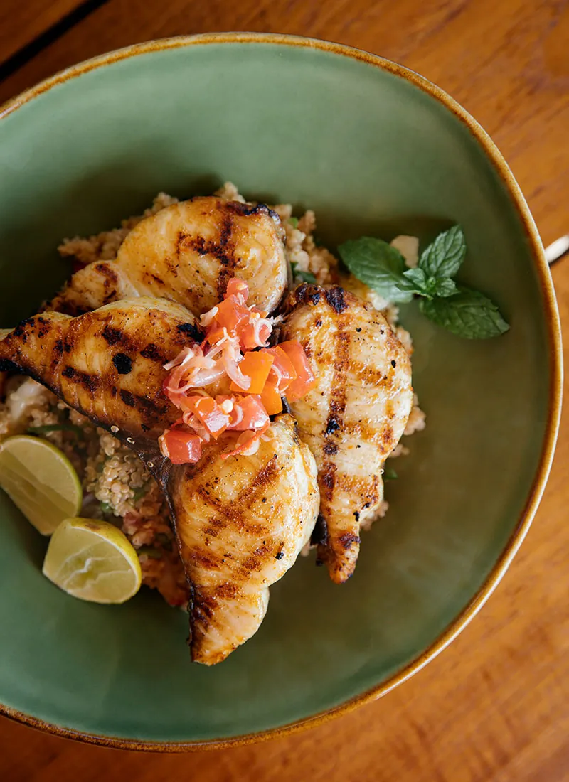 Nio Beach Club Food